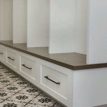 Morrow Residence Mudroom | Urban Vision Woodworks