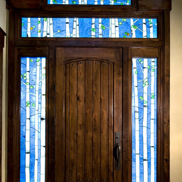 Mountain Rustic Traditional Front Door