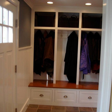 Mudroom Built in Cabinetry