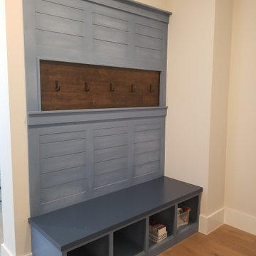 Mudroom Custom Built-In Off Of Laundry