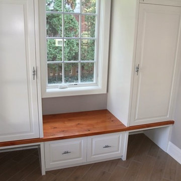 Mudroom Storage and Seating
