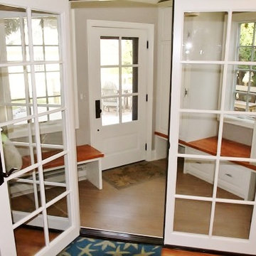 Mudroom View from Family Room