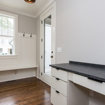 Mudroom with Desk