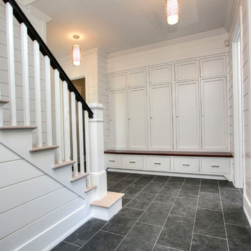 Mudroom With Lockers