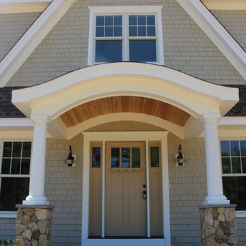 Nantucket Colonial front entry way