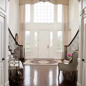 Nature Inspired Two Story Foyer - Glenelg, MD