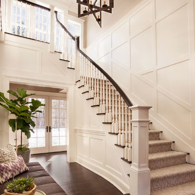 Elegant entryway photo in Portland
