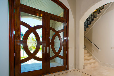 Example of a trendy entryway design in New Orleans