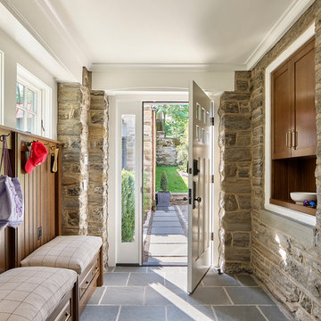 New Mudroom from Enclosed Porch