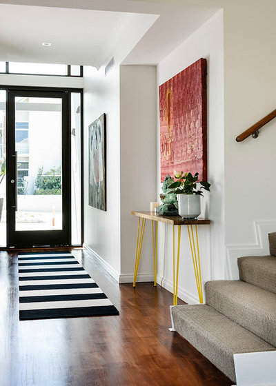 Contemporary Entrance by Collected Interiors