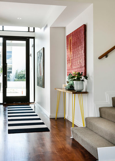 Contemporary Entry by Collected Interiors