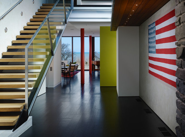 Modern Entry by Thomas Shafer Architects LLC