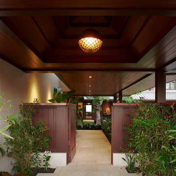 Oahu Beach Front Residence - Path of Entry