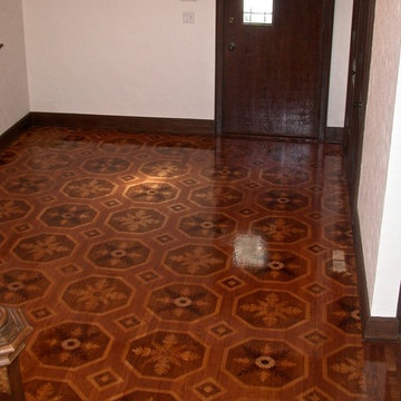 Octagonal Faux Inlay Floor