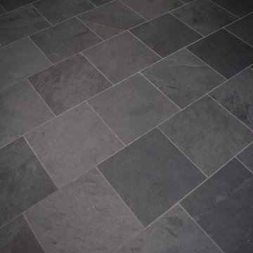 Offset Slate Tile Design