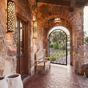 Old World Hacienda by John Siemering Homes Austin TX