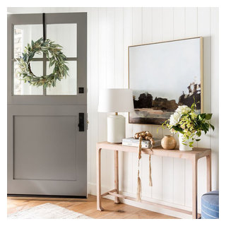Entry door console table discount
