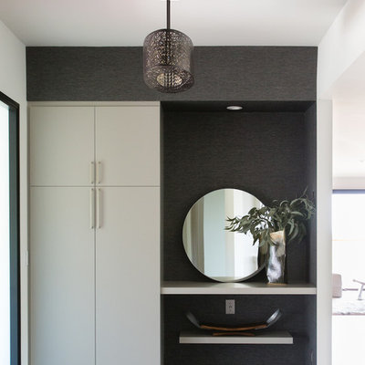 Inspiration for a contemporary entryway remodel in San Francisco