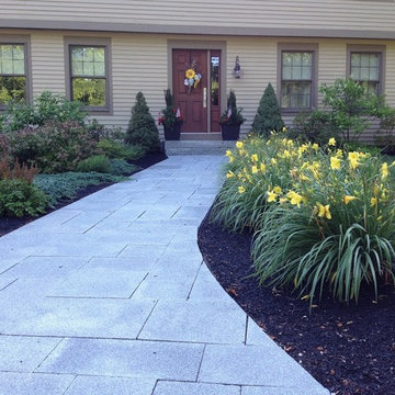 Our Work - A New Granite Slab Walkway