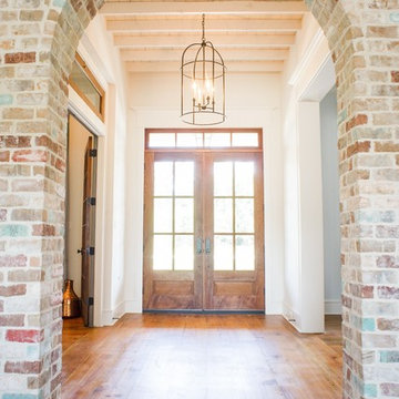 Painted Brick with Southern Charm