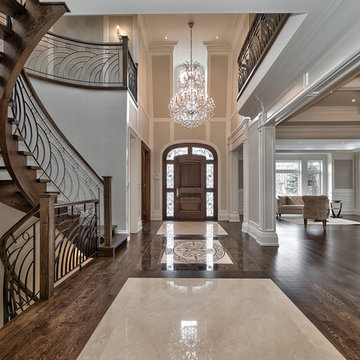 Paneled Archways and Waincotting