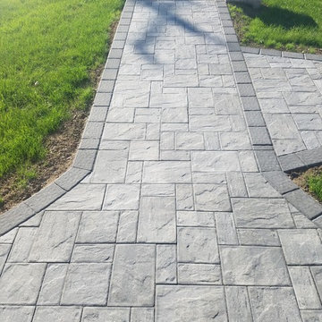 Paver House Entry Way