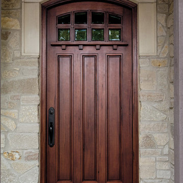 Pella® Architect Series® Craftsman Collection wood entry door