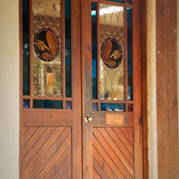 Pottery Shop Wood Door