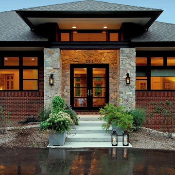 Prairie style home