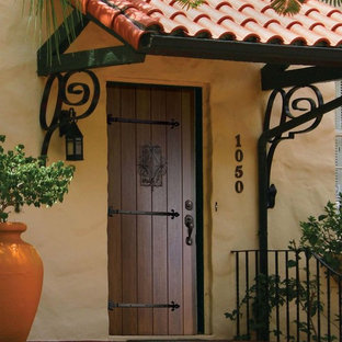 Prehung Exterior Single Door 96 80 FSC Wood Mahogany Solid