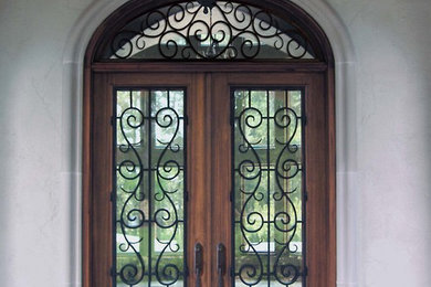 Entryway - mediterranean entryway idea in Tampa