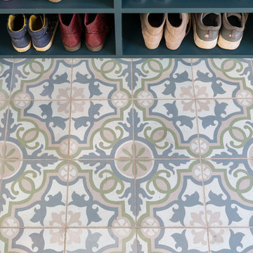 Queen Anne Addition - Cement Mudroom Tile
