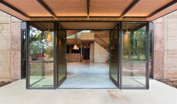 Modern Entry by Furman + Keil Architects