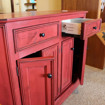 Red Alder Cabinet
