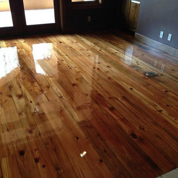 Refinish of Hardwood Floors