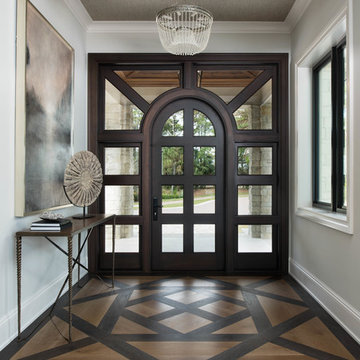 75 Large Entryway Ideas You Ll Love May 2022 Houzz - Home Entrance Wall Decor Ideas