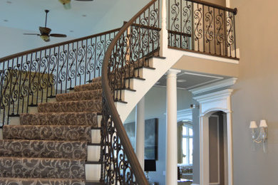 Example of a staircase design in Chicago