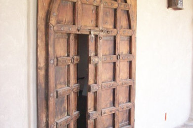 Rustic doors, widows and grates