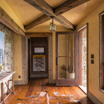 Rustic entryway