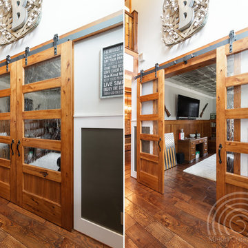 Rustic Hickory Custom Barn Doors