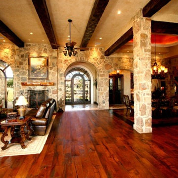 Rustic Hill Country Elegance, by Zbranek & Holt Custom Homes Austin Texas