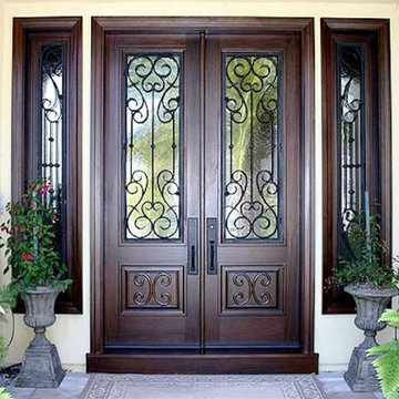 Rustic Wrought Iron Door in Los Angeles, CA