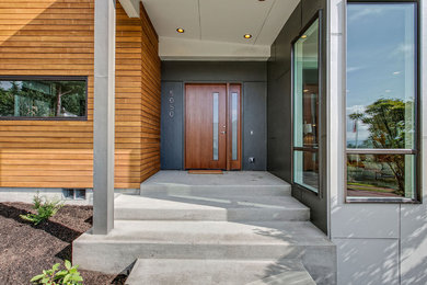 Entryway - modern entryway idea in Seattle