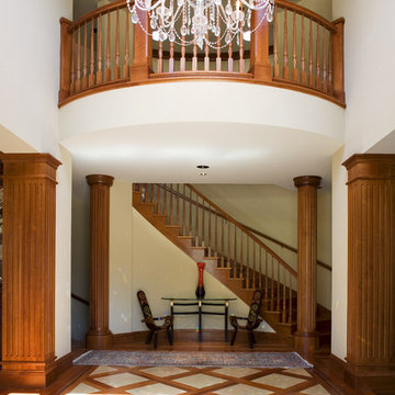 Saratoga English Country Custom Home