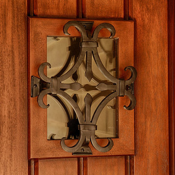 Seville Speakeasy in Rustic Entry Door