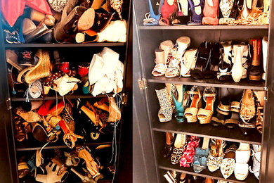 Shoe Cabinet Organizing