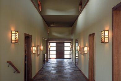 Entryway - modern entryway idea in Detroit