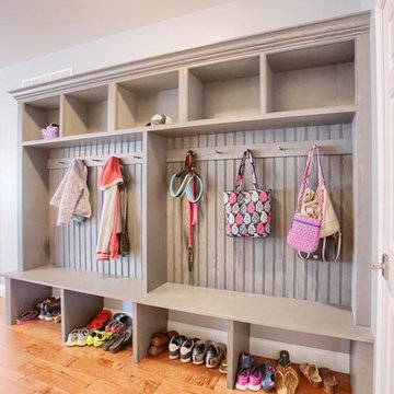 Sinking Spring, PA- Transitional Gray Mudroom