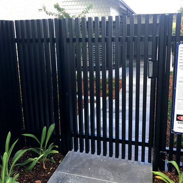 Slatted Fencing and Gate System