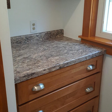 Small Cabin Kitchen and Bathroom remodel